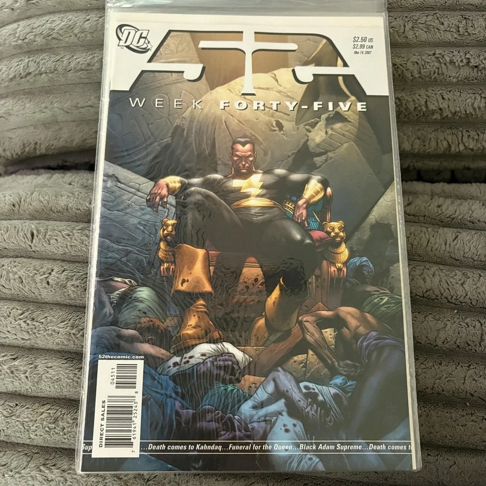 52 DC Comics Lot 13 Issues Week 40-52 2007 Black Adam Batman JSA JLA Set